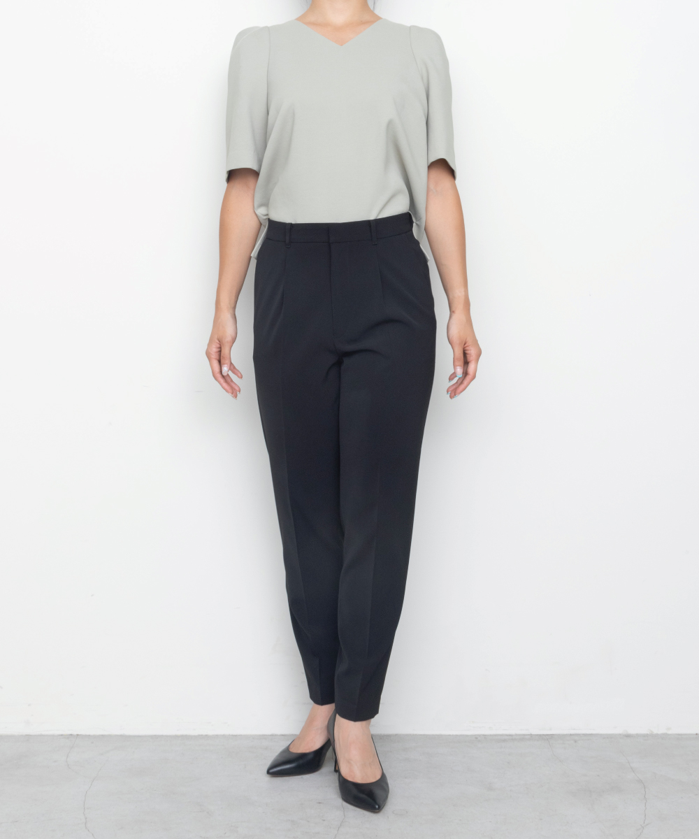 Stretch Double Cloth Tapered Pants　　　　