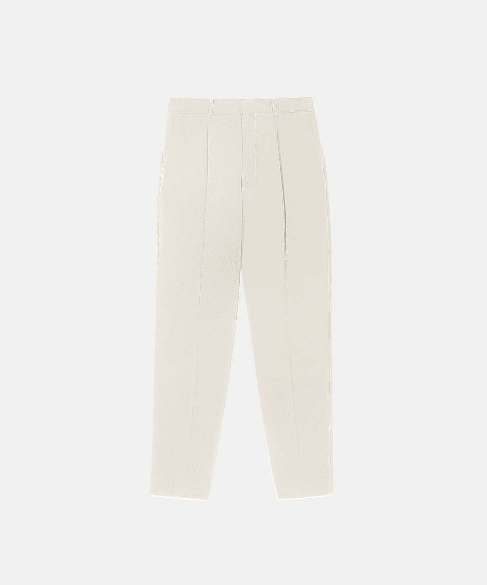 Stretch Double Cloth Tapered Pants　　　　