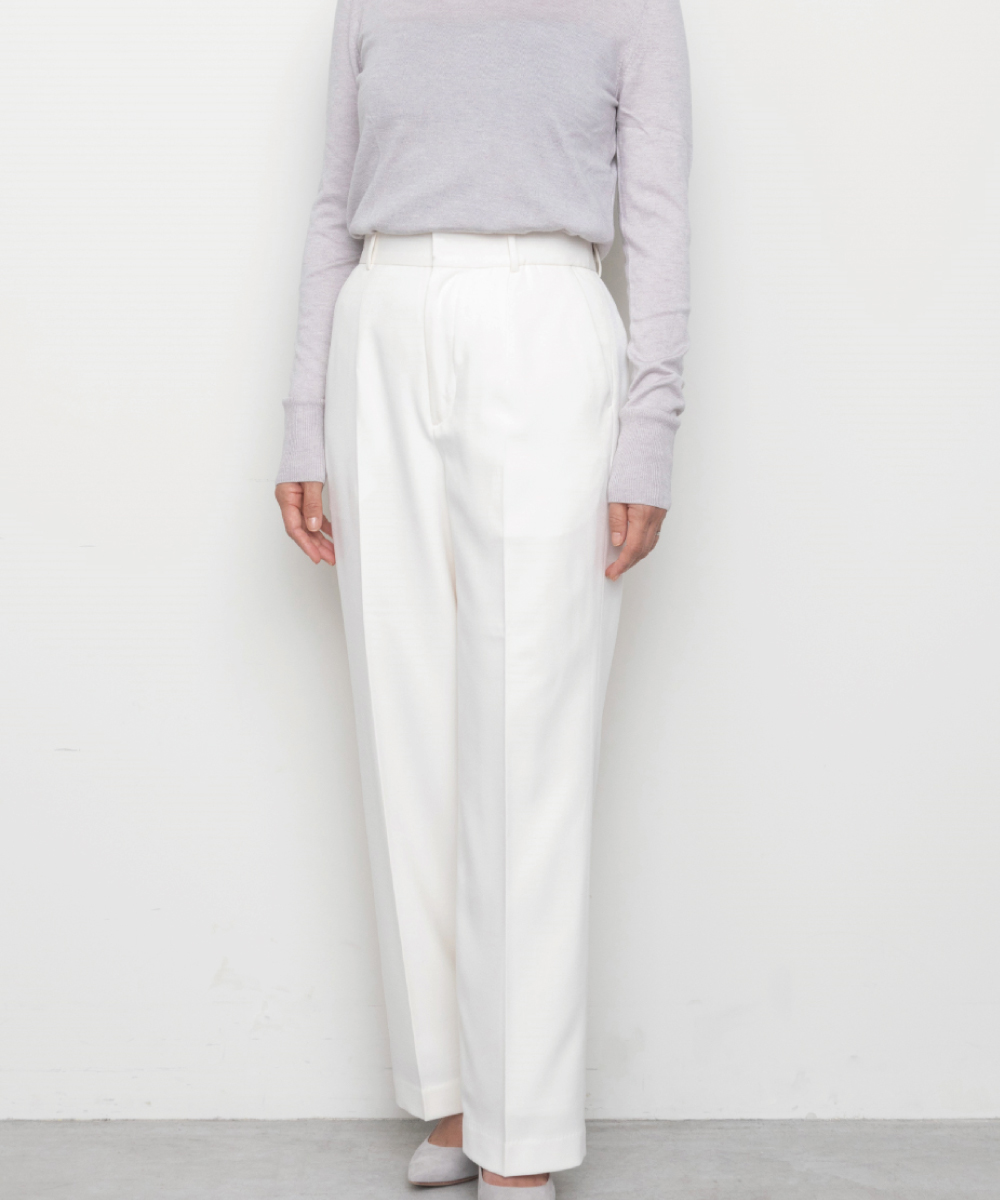 Soft Serge Straight Pants