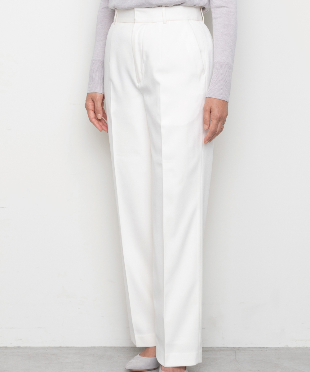 Soft Serge Straight Pants