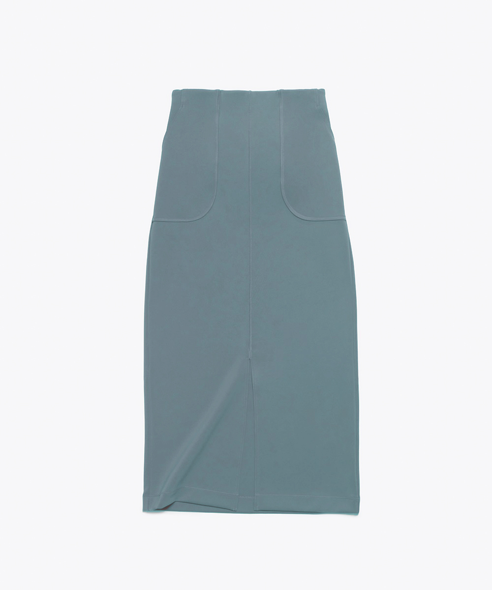 Stretch Jersey Slim Fit Skirt