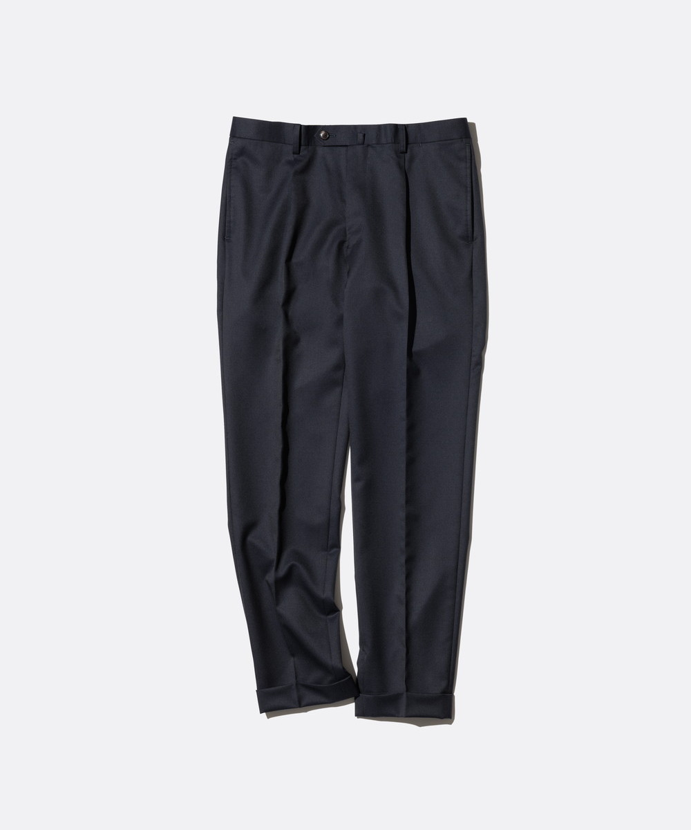 Wool Twill Cloth 1tuck Pants