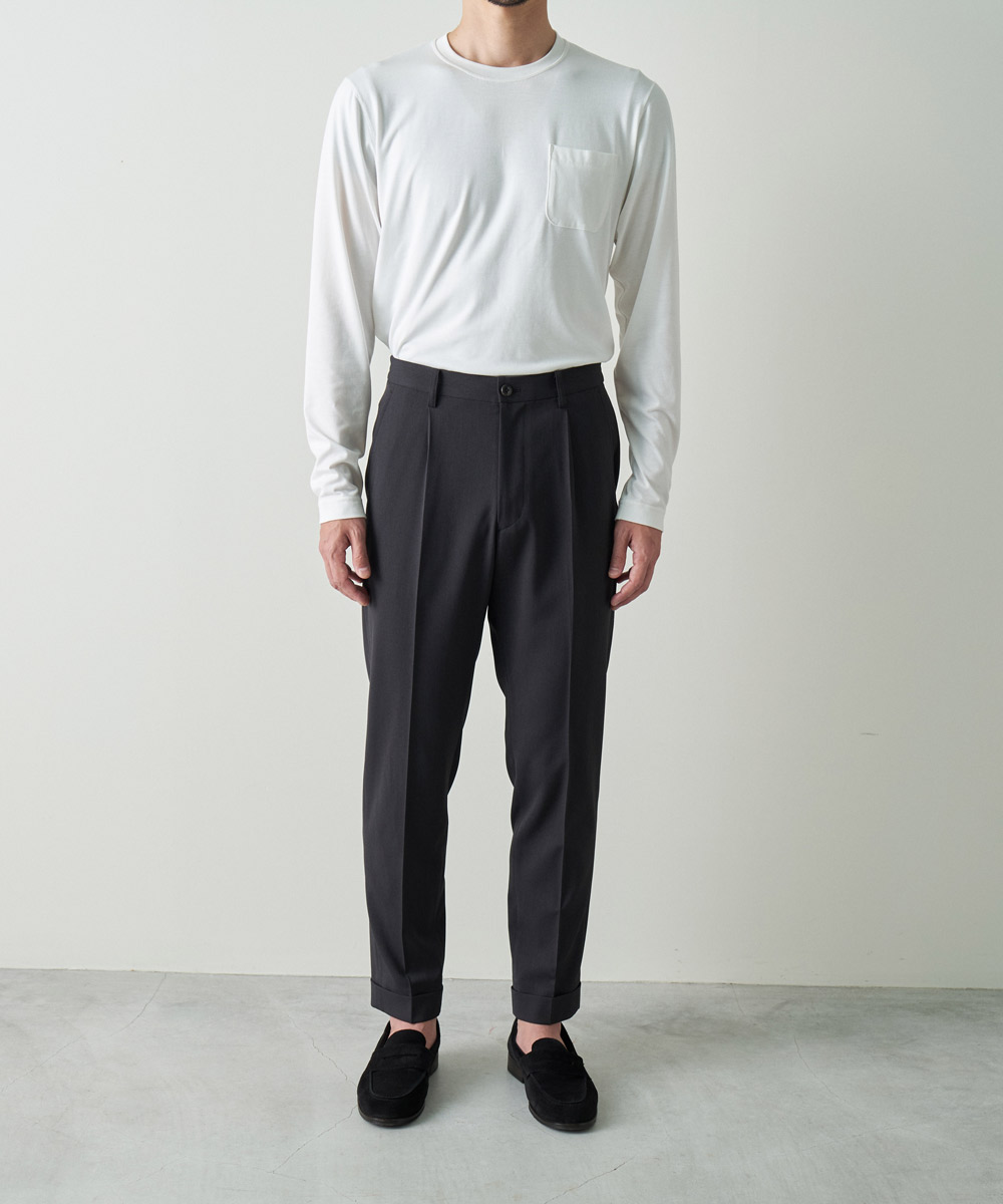 French Twill 1tuck Pants