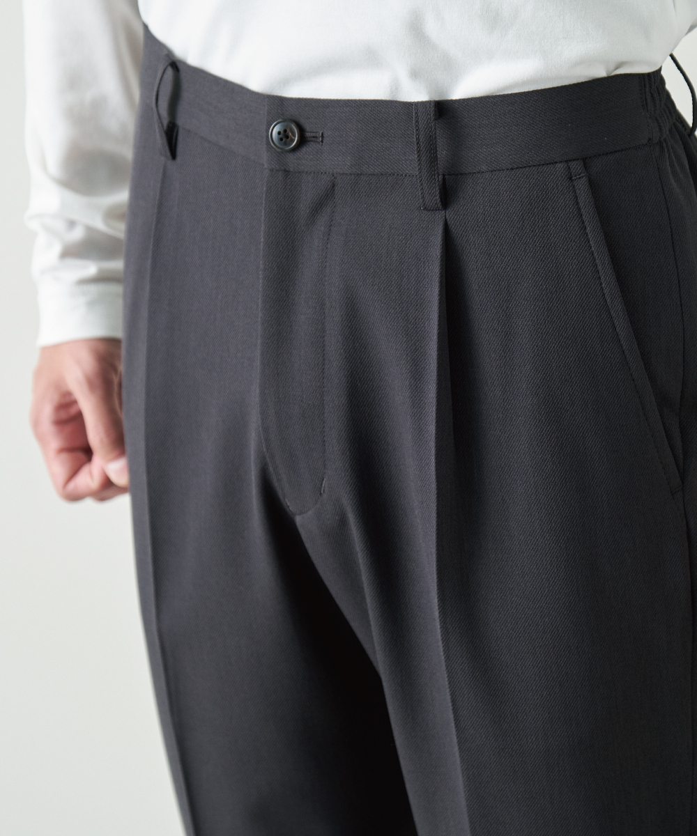 French Twill 1tuck Pants