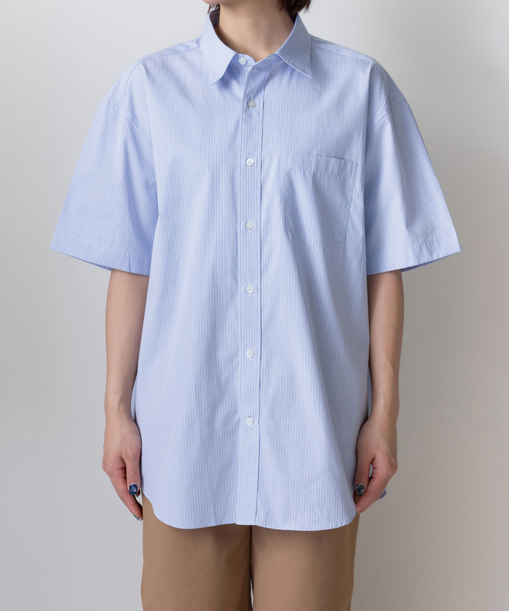 Suvin Cotton Striped S/S Shirt