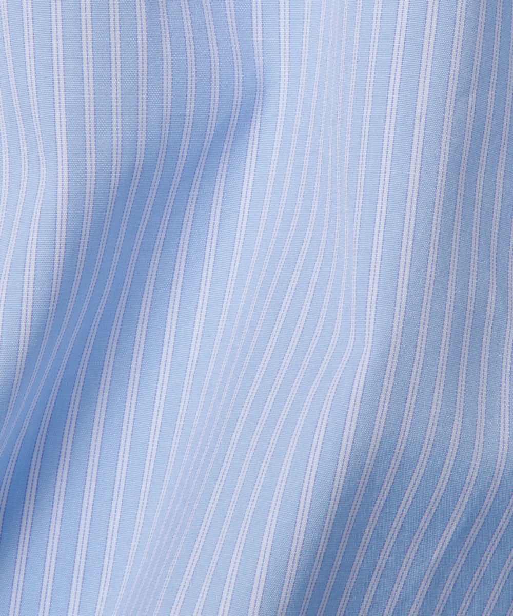 Suvin Cotton Striped S/S Shirt