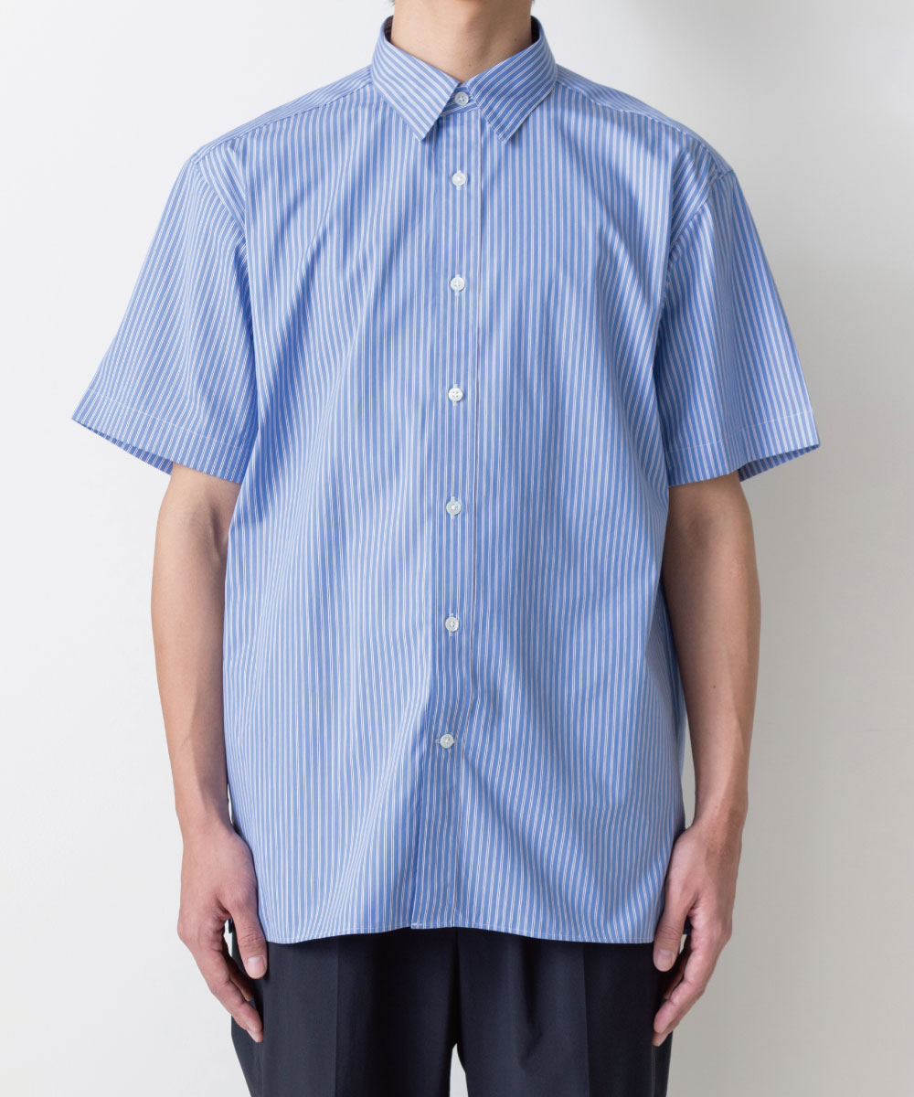 Suvin Cotton Striped S/S Shirt