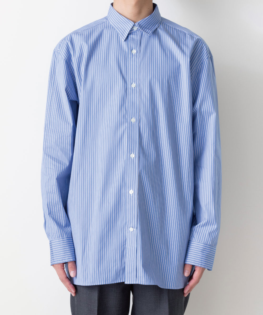 Suvin Cotton Striped L/S Shirt