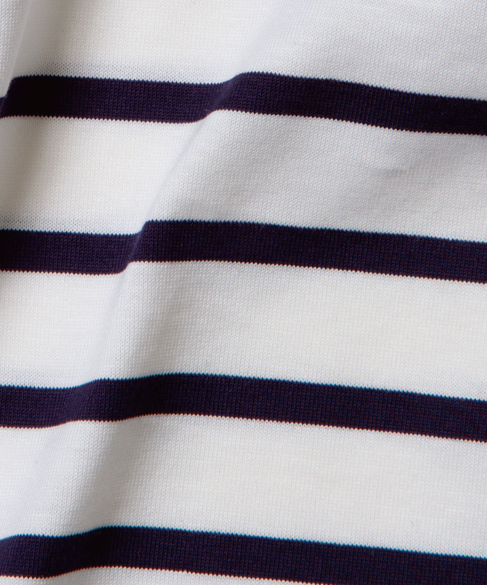 Twisted Cotton Striped S/S T-Shirt