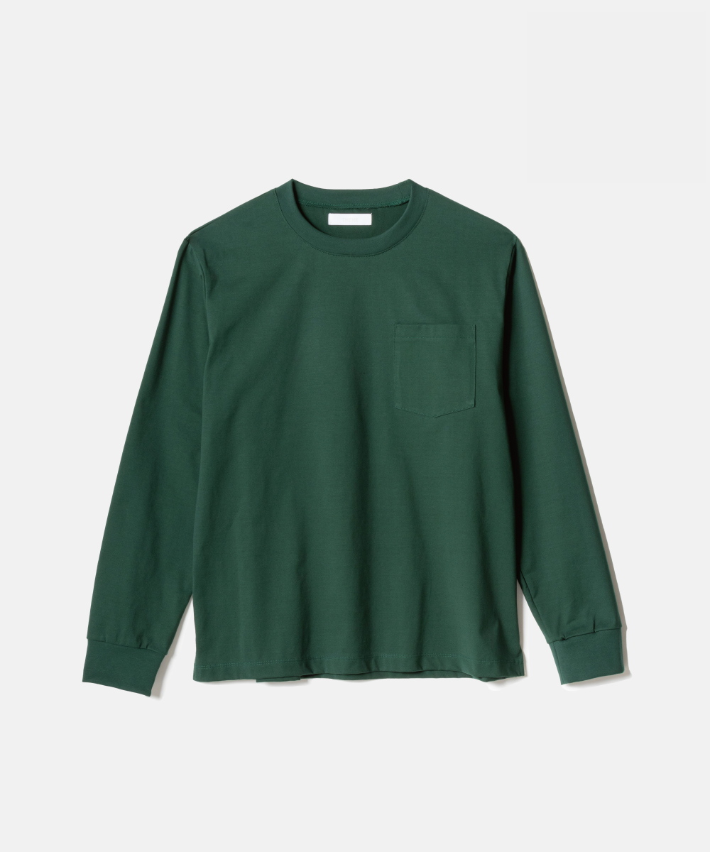 Twisted Cotton L/S T-Shirt