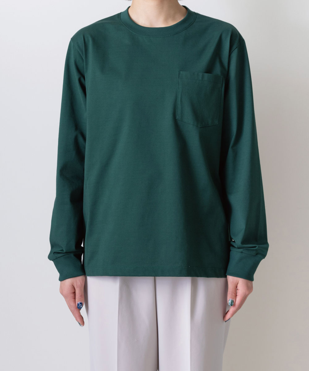 Twisted Cotton L/S T-Shirt