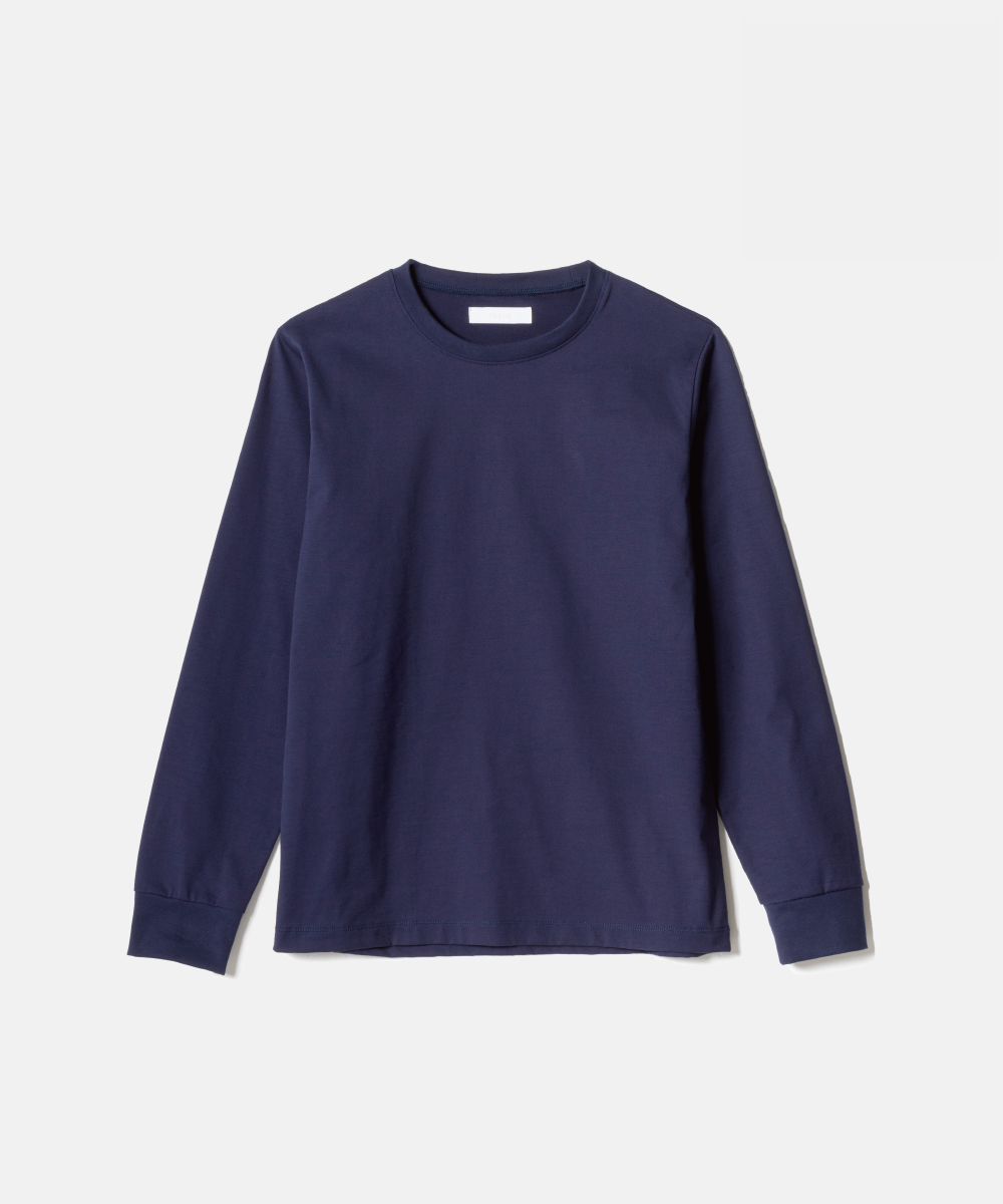 Twisted Cotton L/S T-Shirt