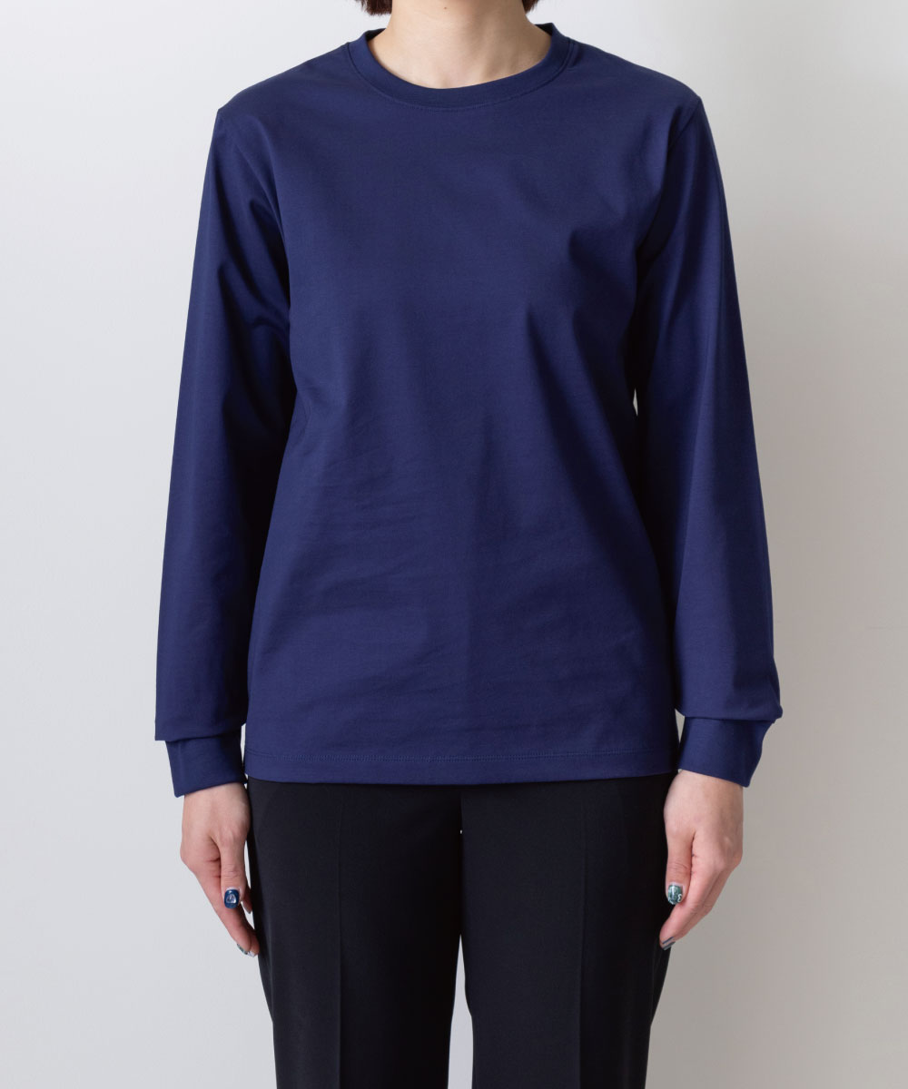 Twisted Cotton L/S T-Shirt