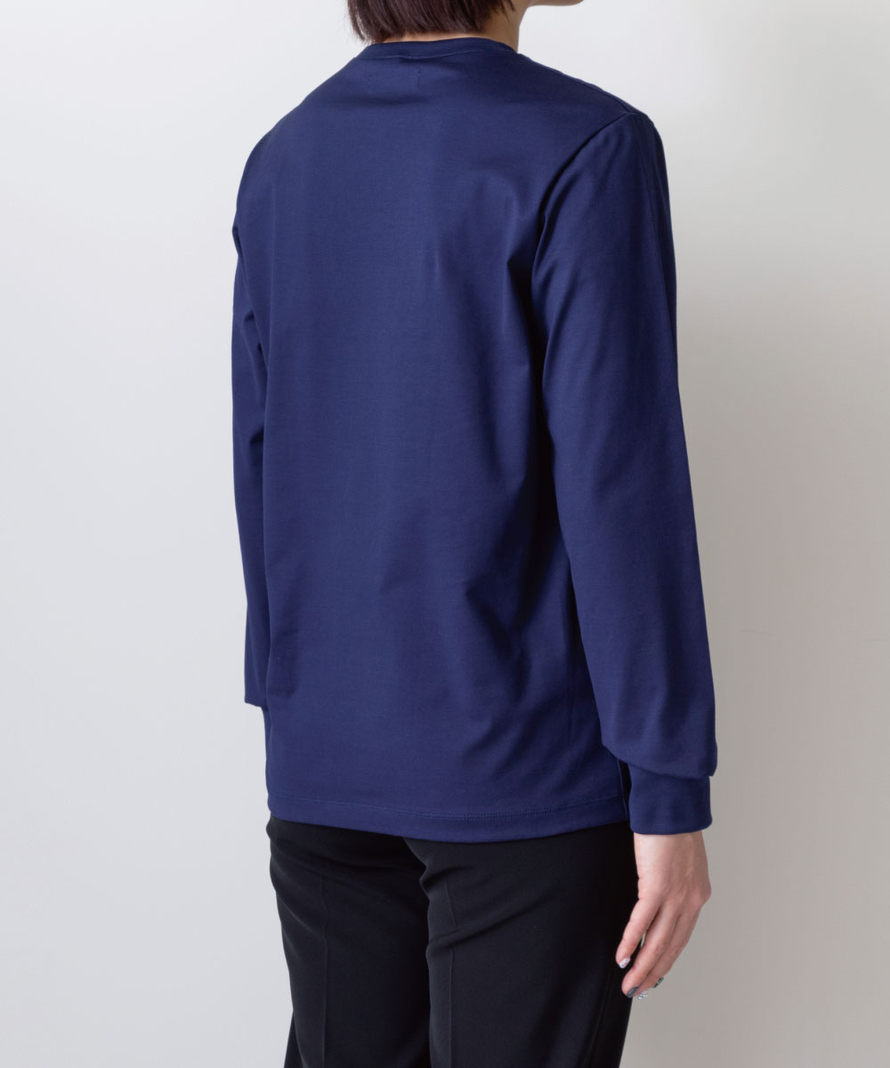 Twisted Cotton L/S T-Shirt