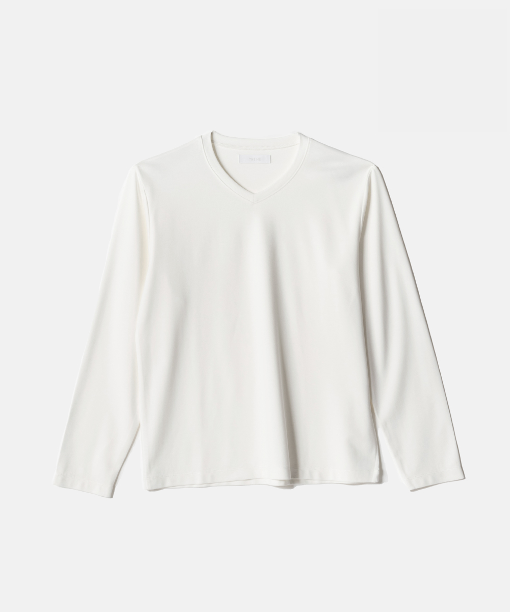 Stretch Rayon L/S T-Shirt